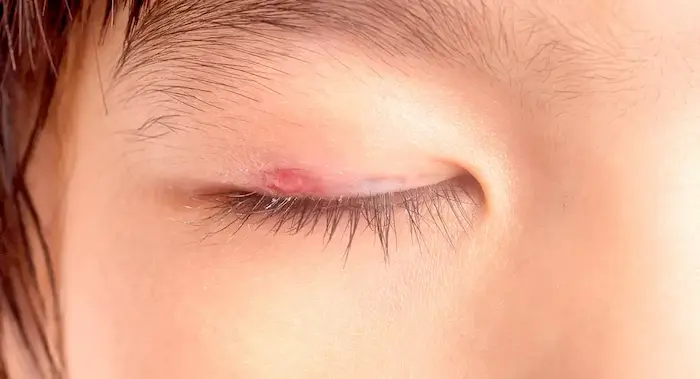 رشد توده سرطانی روی پلک 5345412