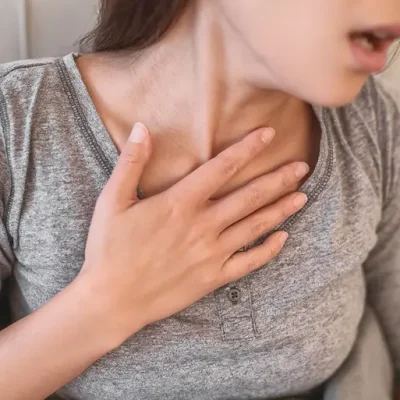 تنگی نفس در قفسه سینه 65464